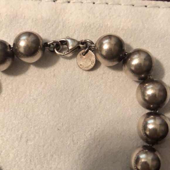 Tiffany & Co silver ball bracelet - Picture 6 of 12